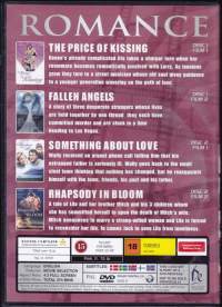 Romance - 4 romanttista leffaa, 2007. 2 DVD. The Price of Kissing, Fallen Angels, Something about Love, Rhapsody in Bloom