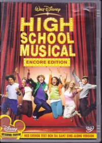 High School Musical 1 - Encore Edition 2006 - DVD. Paljon bonusmateriaalia. Zac Efron, Vanessa Anne Hudgens