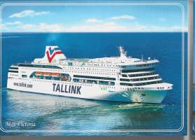 Tallink Victoria -  laivapostikortti  postikortti lkulkematon
