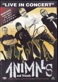 The Animals and Friends 2006. DVD. Live in Concert. Uusio-Animals -yhtye konsertissa. Katso kappaleet kuvasta