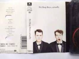 Pet Shop Boys – Actually C-kasetti 1987 / C-cassette