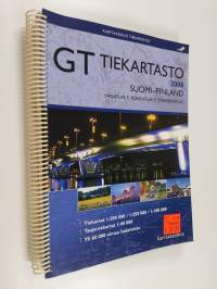 Gt tiekartasto 2008 : Suomi-Finland - Gt-tiekartasto - Gt-vägatlas - Gt road atlas - Gt-strassentlas