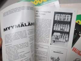 Nauti valiojäätelöstä esite + Valiomyyjä 1968-9 3 kpl lehtiä + Valiolainen -lehti