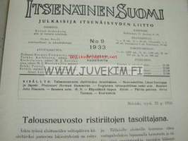 Itsenäinen Suomi 1933 nr 9