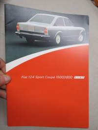 Fiat 124 Sport Coupé 1600 / 1800 -myyntiesite