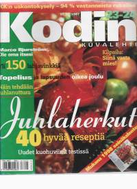 Kodin Kuvalehti 1997 nr 23-24 Joulu  juhlaherkut