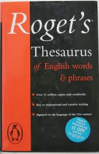 Roget`s Thesaurus of English Words and Phrases. (Sanakirja)