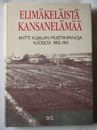 Elimäkeläistä kansanelämää  Antti Kujalan muistiinpanoja vuosilta 1903-1915
