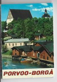 Porvoo   kuvahaitari -  paikkakuntapostikortti postikortti paikkakuntakortti