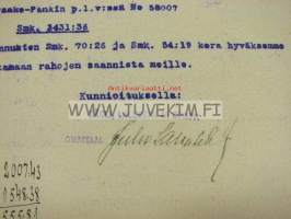 Häkli, Lallukka ja Kumpp Oy, Viipuri  12.10.1908 -asiakirja, omakätinen allekirjoitus Juho Lallukka