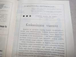 Loimaan Näyttämö (teatteri) - näyttämökausi 1954-55, Agapetus - hupailu, &quot;Kaikenlaisia vieraita&quot;, ohjelman henkilökuvissa Matti Lunnas, Yrjö Korpela, Vappu Selänne..