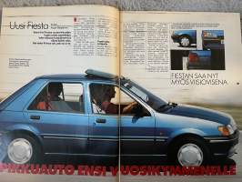 Ford Uutiset 1989 nr 1 -asiakaslehti / customer magazine