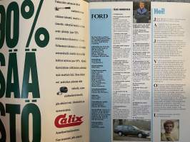 Ford Uutiset 1992 nr 4 -asiakaslehti / customer magazine