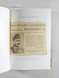 G. Mannerheim Muistelmat osat I ja II