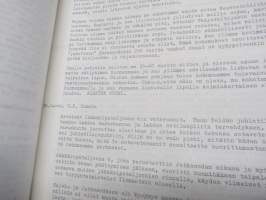 Sodanaikainen Jääkäripataljoona 6 - kokoontuminen lahdessa 16.6.1979 - puheet - valokuvia kansiossa