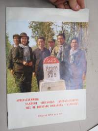 Kina 1973 nr 6 Bilaga -kinesisk propaganda / kiinalainen propagandalehti, ruotsinkielinen - erikoisnumero &quot;Inspektionsresa till de befriade områdena i Kambodja&quot;
