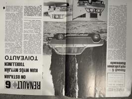 Renault-Viesti 1969 nr 3 - Erikoisnumero, Renault 6 -nykyaikainen ihanneauto, Ostajan kuin myös myyjän todellinen toiveauto -asiakaslehti, customer magazine