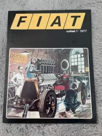 Fiat-uutiset 1977 nr 1 - Raportti Renault-tehtaalta, Renault-myyjä &quot;Punainen paholainen, Renault 6:n kova Lapinmatka -asiakaslehti, customer magazine