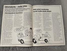 Fiat-uutiset 1977 nr 1 - Raportti Renault-tehtaalta, Renault-myyjä &quot;Punainen paholainen, Renault 6:n kova Lapinmatka -asiakaslehti, customer magazine
