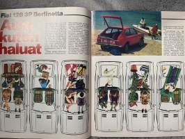 Fiat-uutiset 1977 nr 2 - Totista totta, Nyt tuli uusi Fiat 126/Personal 4, Vaihtoehtona Fiat-takuuvaihtoauto -asiakaslehti, customer magazine