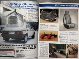Fiat-uutiset 1985 nr 1 - Uno piti pintansa, Fiat-uutiset, Torinon autonäyttely - Silmäniloa Italiasta -asiakaslehti,customer magazine