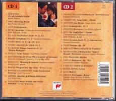 CD The Best of Classics -Music for the Classic Moments with Karita Mattila, Jose Carreras,Pekka Kuusisto, John Williams, Glenn Gould jne.2 CD. Katso kappaleet alta.