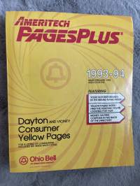 Ameritech PagesPlus 1993-94 Dayton Yellow Pages (Dayton &amp; Ohio Bell)