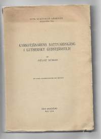 Kyrkotjänarens nattvardsgång i lutherskt gudstjänstlivKirjaHenkilö Nyman, Helge, 1910-1998 ; Åbo AkademiÅbo akademi 1955.
