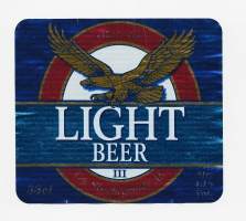 Light III Beer - olutetiketti