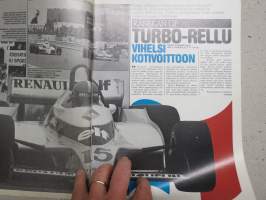 Vauhdin Maailma 1979 nr 8 -mm. Drag Race Camaro, Imatra -79, F1 Ranskan GP Turbo-rellu vihelsi kotivoittoon, CAN-AM Spyder NF II - Työkalu amerikkalaiseen malliin,