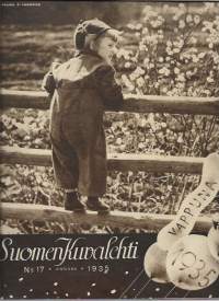 Suomen Kuvalehti 1935  nr 17 / Vappuna, Suomen 3. kultakuume, Saarenmaan uskonto, Helsingin katakombit, korpelaisuus