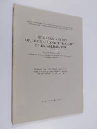 The organization of business and the right of establishment