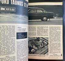 Tekniikan Maailma - 10/1967 - Kesäkuu - Koeajossa ja artikkeleissa mm. Autolautta Kapella, Ford Taunus 12 M ja radioasema tunturissa