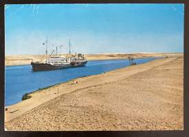 Suez Canal - Kulkenut kortti