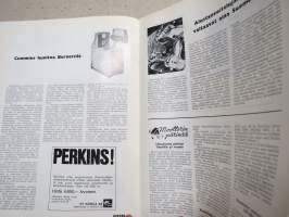 Diesel-lehti 1969 nr 5, VR sähköistys, Veho koulutusohjelma, Vino etujousitus, Rabotti Atmo 750, Cummins - Berner, runsas mainoskuvitus työkoneista ja moottoreista