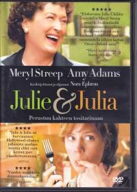 DVD Julie &amp; Julia 2009. Meryl Streep, Amy Adams, Stanley Tucci, Chris Messina, Linda Emond