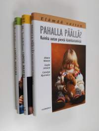 Elämää varten setti 3 kirjaa : Pahalla päällä : kuinka autan pientä känkkäränkkää ; Alle kouluikäisen lapsen maailma ; Kouluikäisen lapsen maailma