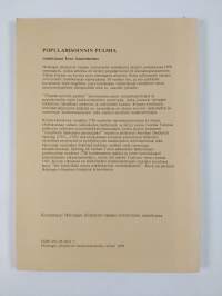 Popularisoinnin pulmia : Lammin biologisella asemalla 2.-3.12.1976 pidetyn tieteen popularisointiseminaarin aineistosta toimittanut Eero Saarinen