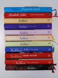 Elizabeth Adler-paketti (11 kirjaa): Perijättäret ; Tilaa rakkaudelle ; Kaikki pelissä ; Rakkaus Pariisissa ; Kesä Toscanassa ; Hotelli Riviera ; Sydänten sykkees...