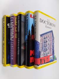 E. L. Doctorow : Doctorow-paketti (5 kirjaa) : Kynämies ; Maailmannäyttely ; Gangsterin oppipoika ; Vesilaitos ; Kuikkajärvi