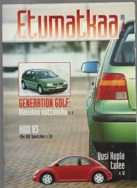 Etumatkaa 1998 nr 2 Volkswagen, Audi, Seat- asiakaslehti
