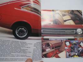 Morris Marina 2 - 1,3 Coupé De Luxe -myyntiesite / sales brochure
