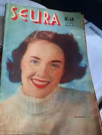 SEURA 48/1954 (1.12.) paljastavat askelet, Ginan kurvit, kuva Marilynista