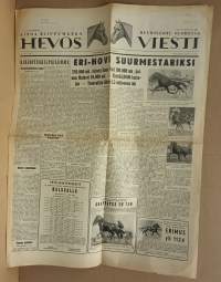 Hevosviesti nro 25 keskiviikkona kesäkuun 18. 1958