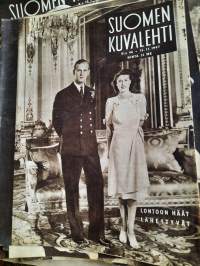 Suomen Kuvalehti 1947 nr 46. (15.11.)Lontoon häät lähestyvät, mikä on moduli? amerikansuomalaisten oma lehti