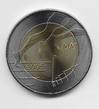 5 Euroa 2005 Yleisurheilun MM - pillerissä