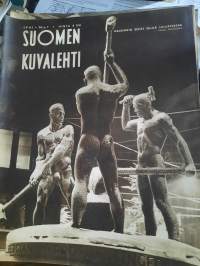 Suomen Kuvalehti 1941 nr 7 Helsingin sepät selkä huurteessa, Unkarin heimoveljien vieraana, kuka soittaa ovikelloanne...?