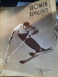 Suomen Kuvalehti 1947 nr 10. (8.3.)Elisabethin matkareitiltä, Pohjois-Suomen suot rehunviljelykseen, Antti Tulenheimo