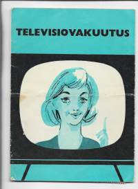 Televisiovakuutus esite ja maksukuitti 1963