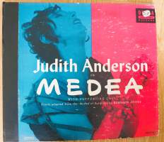 Judith Anderson - Medean albumi Decca sis 4 levyä  poetic drama